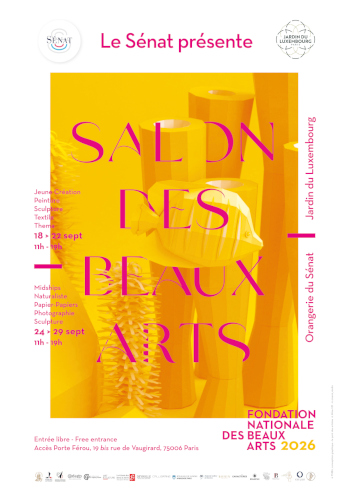 SALON DES BEAUX ARTS 2026, 18-22 septembre 2026, � l�Orangerie du S�nat, Jardin du Luxembourg - 75006 Paris